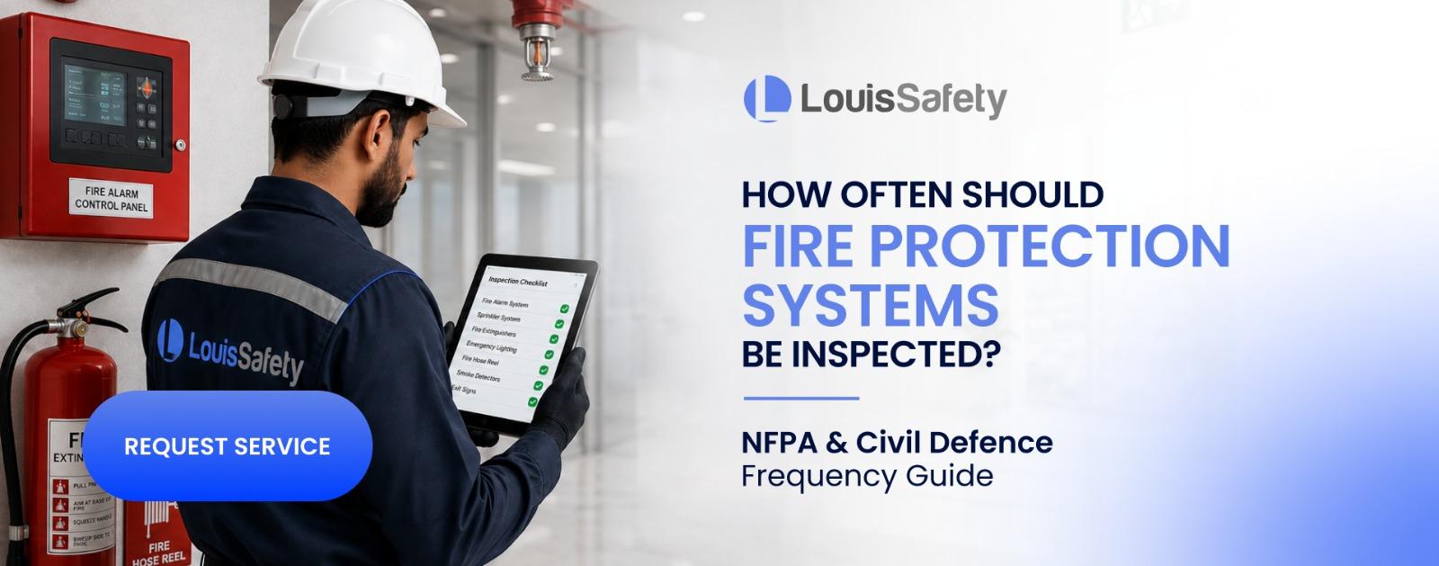 How Often Should Fire Protection Systems Be Inspected in Abu Dhabi? A Guide to NFPA & Civil Defence Requirements