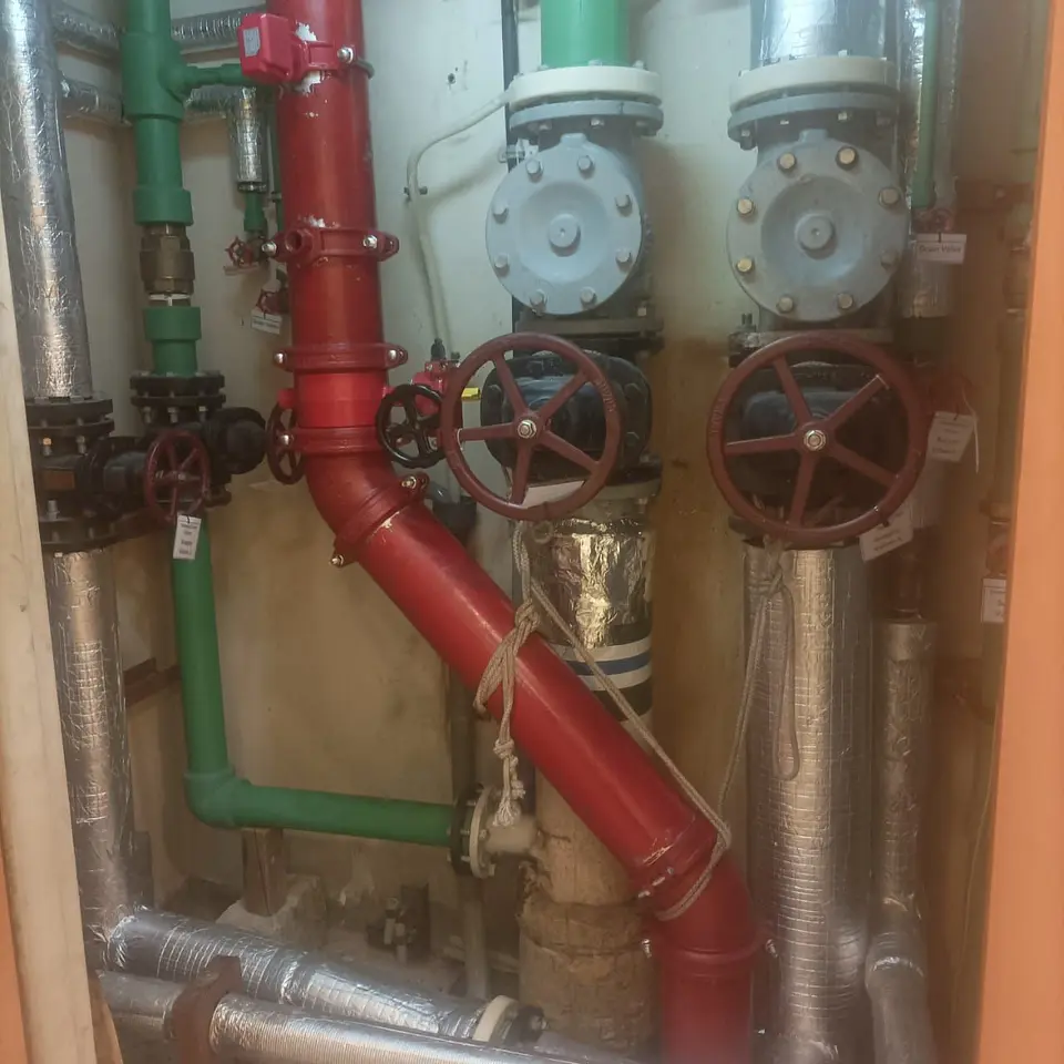 Sprinkler System Installation in a Live Hospital, photo 2