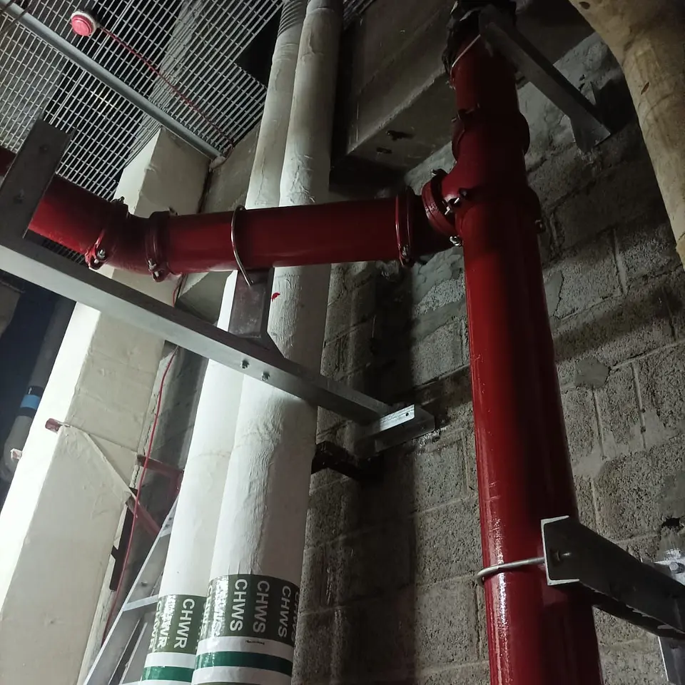 Sprinkler System Installation in a Live Hospital, photo 8
