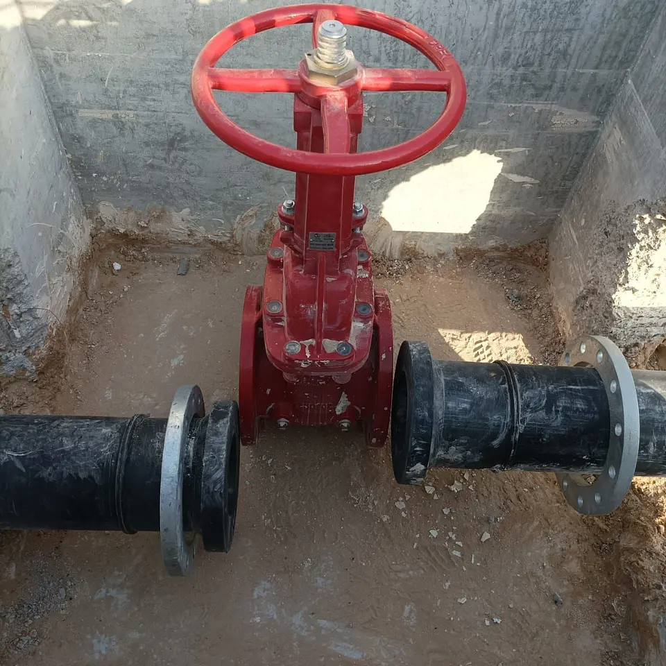 Fire Hydrant Gate Valve Supply & Installation, Hydrant Network, photo 2