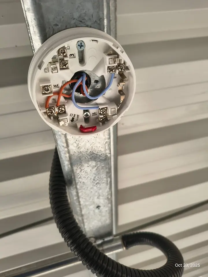 Fire Alarm Cable Pulling & Device Base Installation