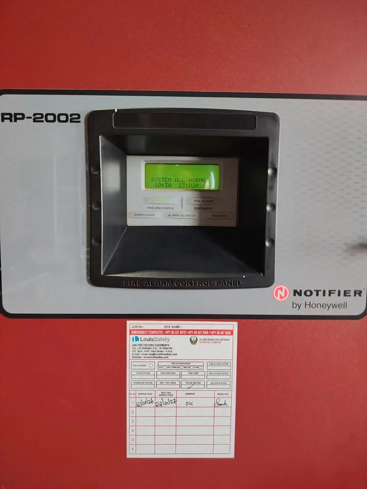 FM-200 Fire Suppression System Testing & Verification
