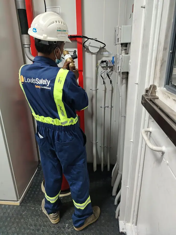 FM-200 Fire Suppression System Testing & Verification, photo 4