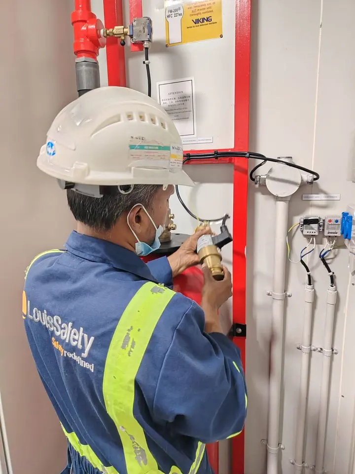 FM-200 Fire Suppression System Testing & Verification, photo 5