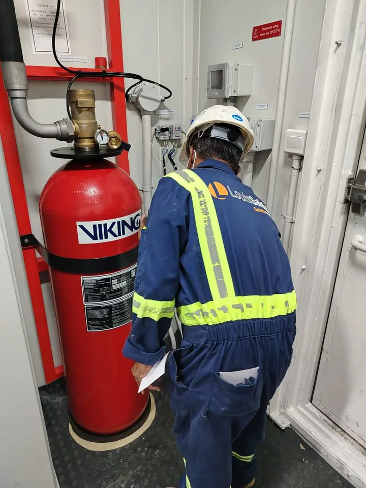FM-200 Fire Suppression System Testing & Verification, photo 7