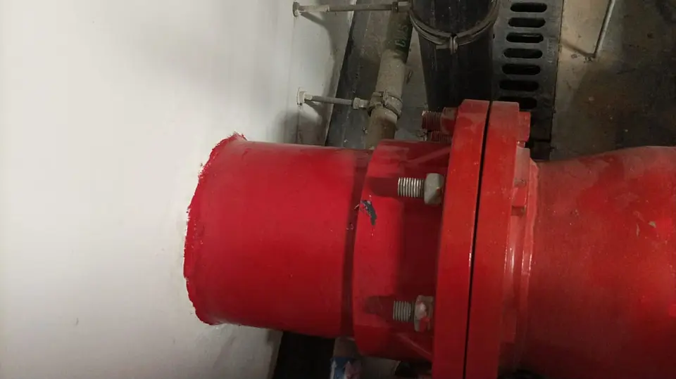 Fire Water Tank Pipe Replacement, PVC to GI (ADCD Approved)