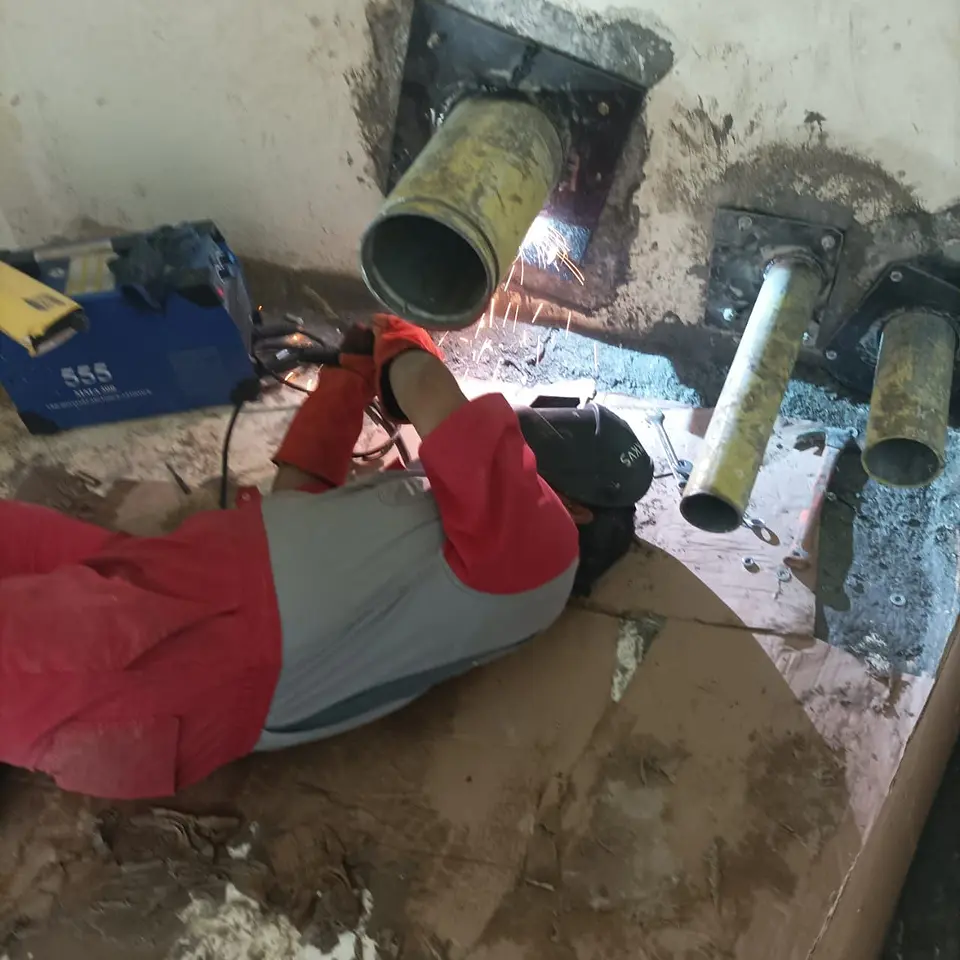 Fire Water Tank Pipe Replacement, PVC to GI (ADCD Approved), photo 2