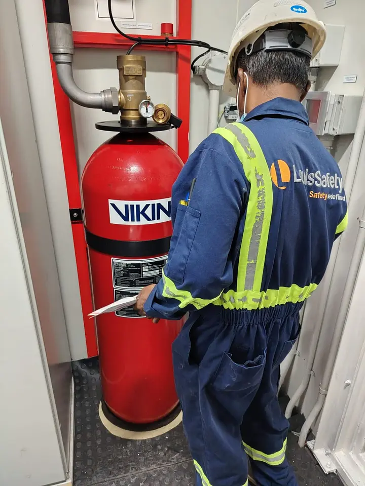 FM-200 Fire Suppression System Testing & Verification, photo 10
