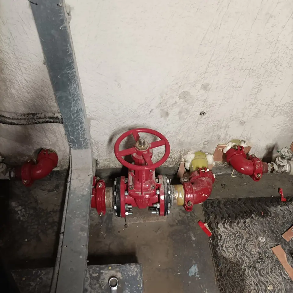Fire Water Tank Pipe Replacement, PVC to GI (ADCD Approved), photo 3