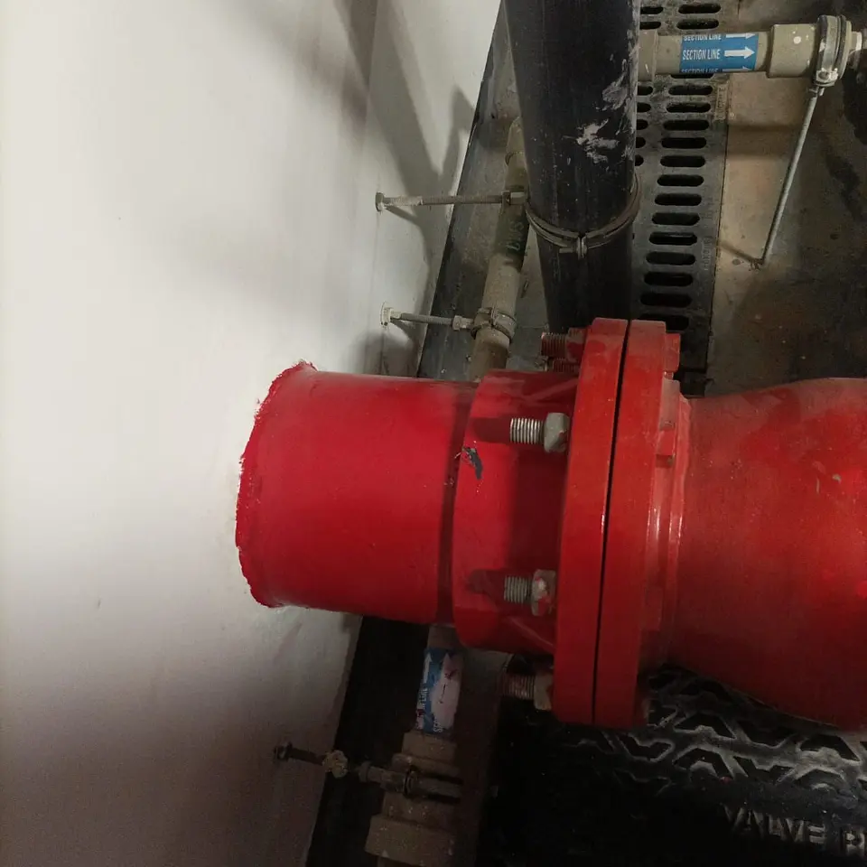 Fire Water Tank Pipe Replacement, PVC to GI (ADCD Approved), photo 10
