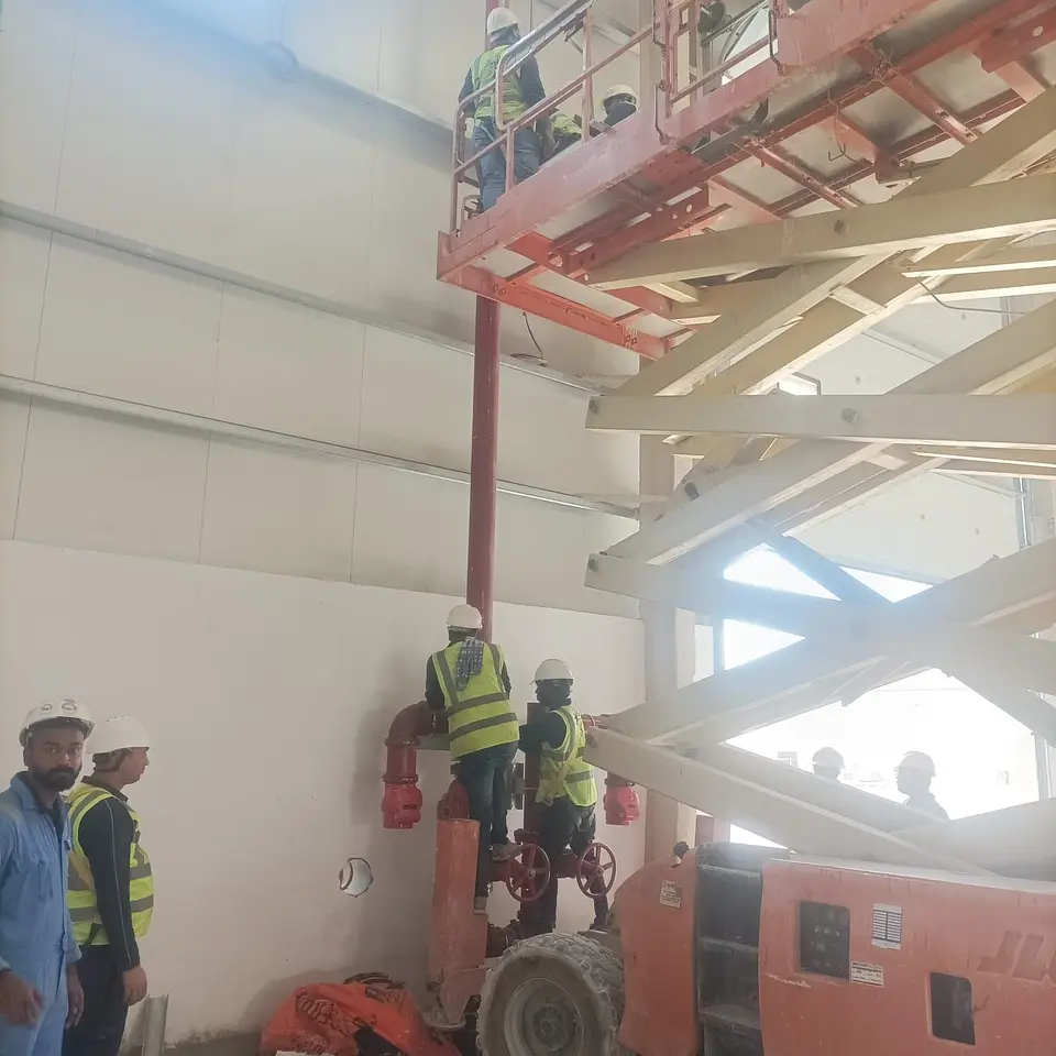 Sprinkler & Wet Riser System Installation for a Warehouse, photo 5