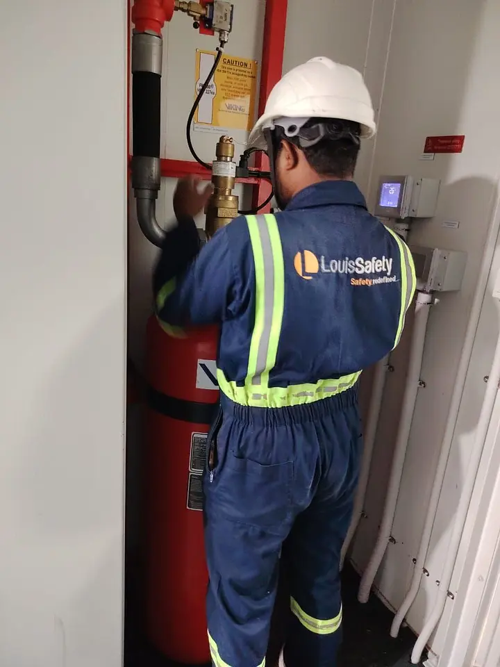 FM-200 System Checking & Verification