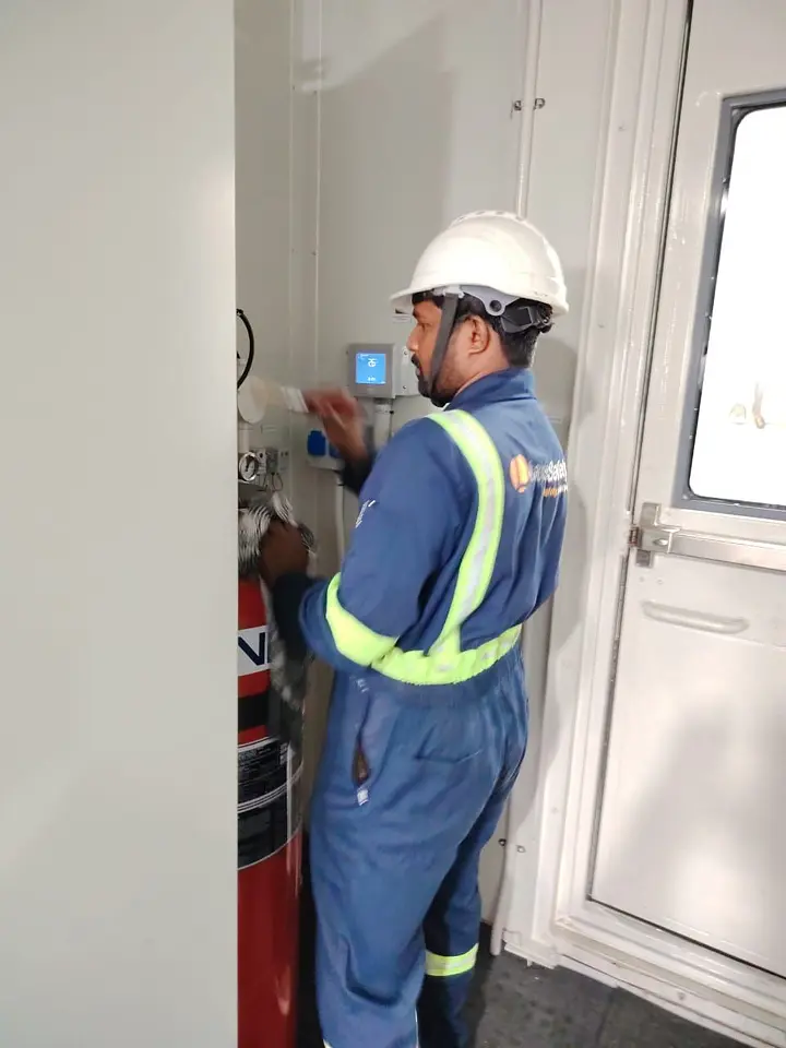 FM-200 System Checking & Verification, photo 2