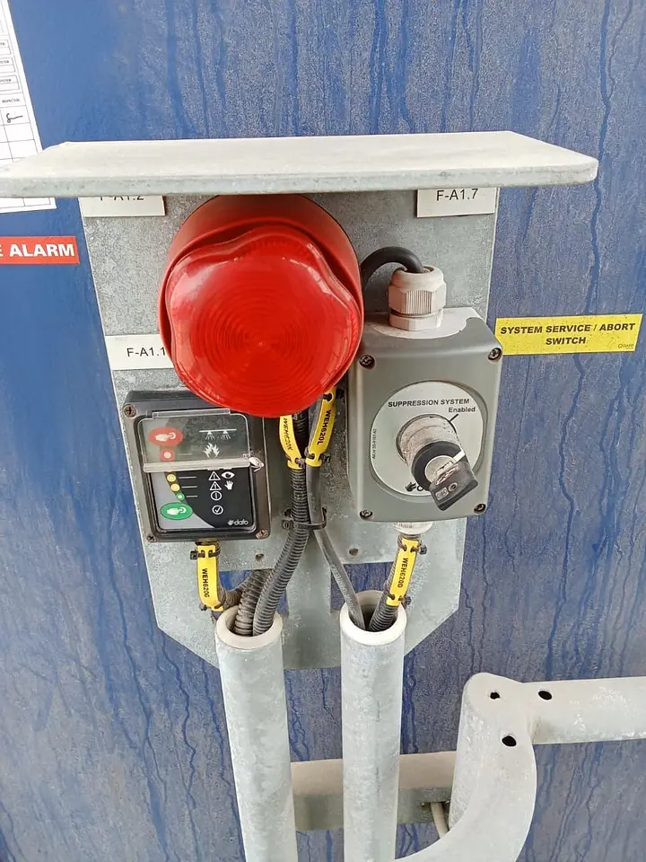 DAFO Fire Suppression System Installation