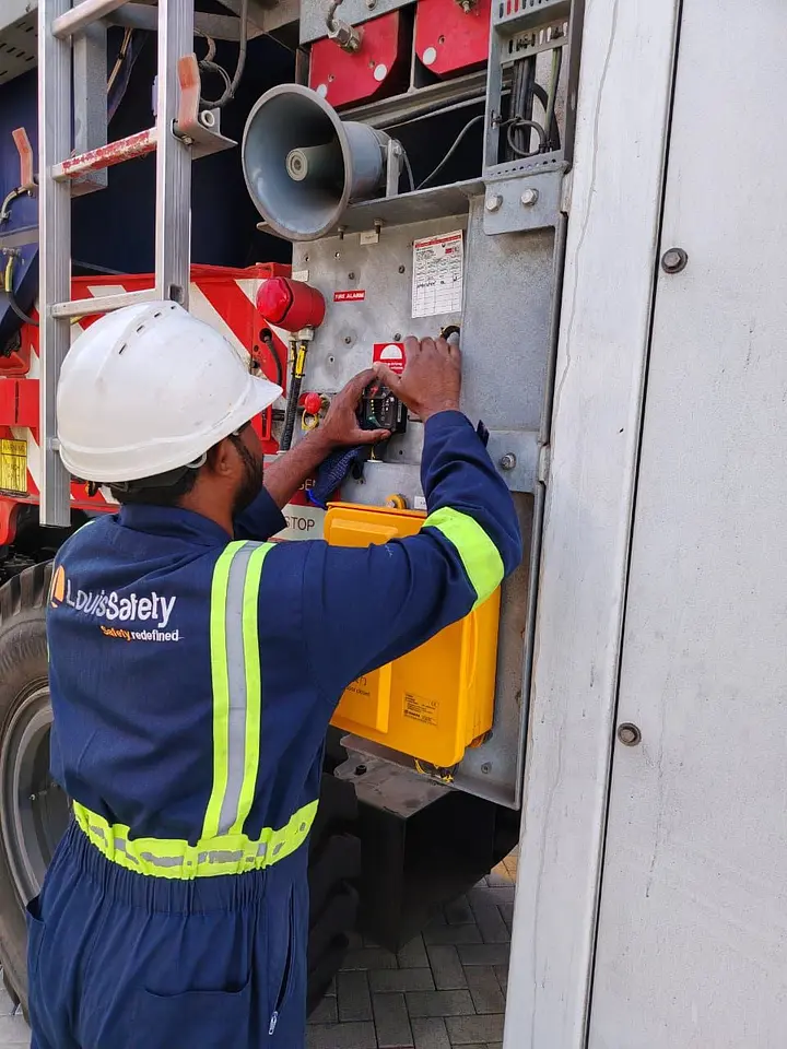 DAFO Fire Suppression System Installation, photo 4