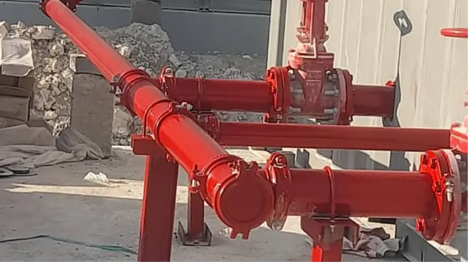 HDPE & Fire Fighting Pipeline Installation (In Progress)