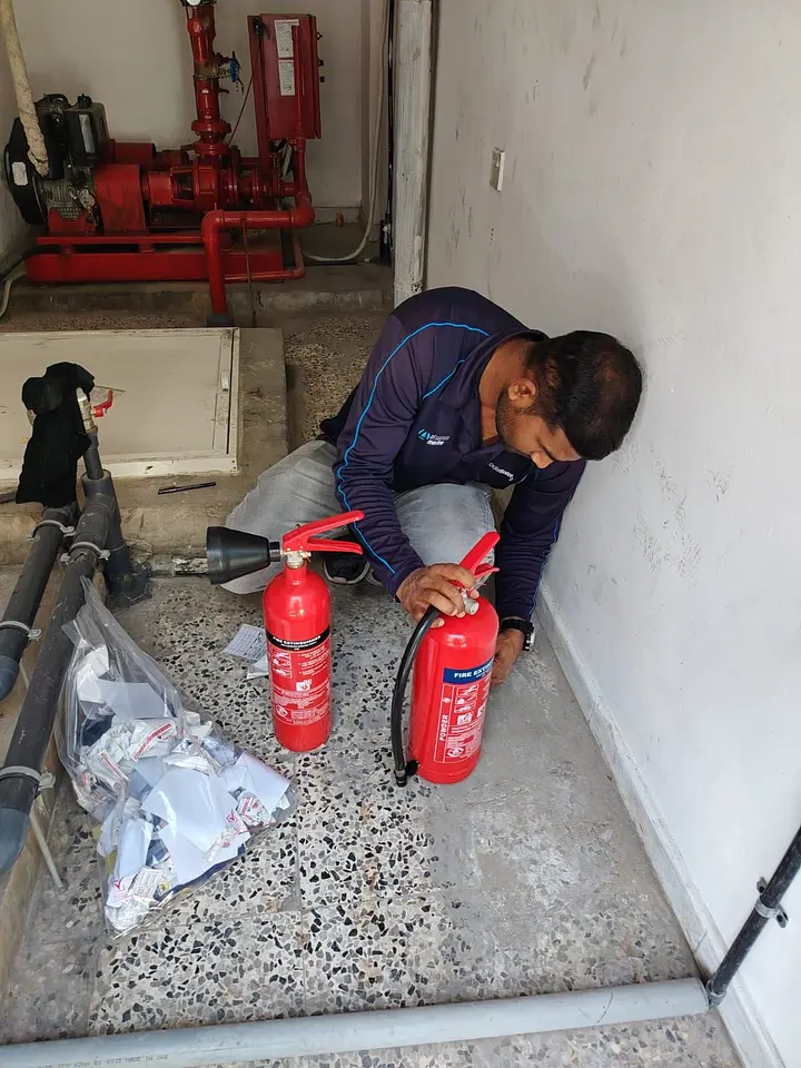 Fire Extinguisher Inspection, Servicing & Maintenance