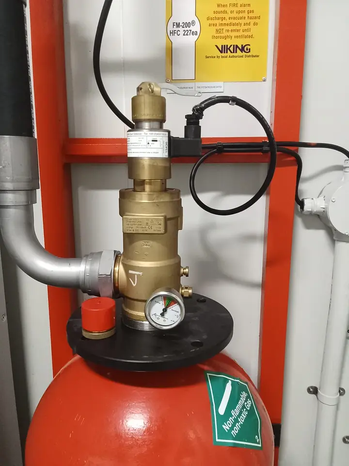 FM-200 Fire Suppression System Concentration (PPM) Check, photo 6