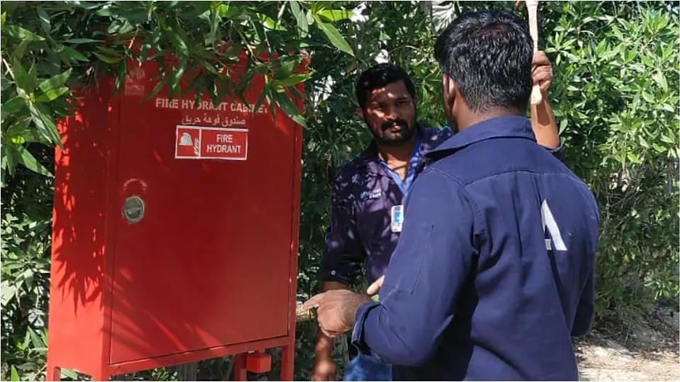 Fire Hydrant Cabinet Rectification