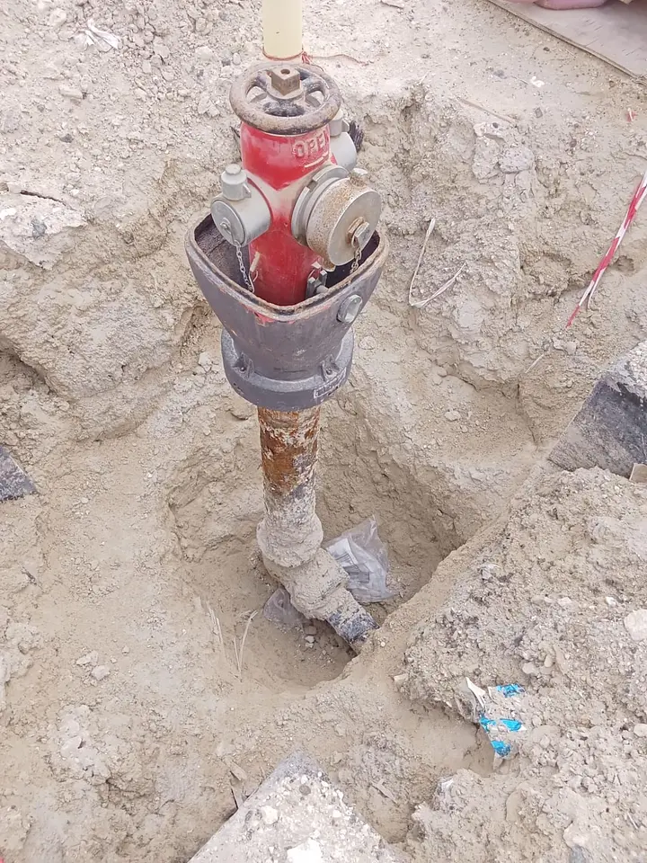 New Fire Hydrant Installation (In Progress), photo 3