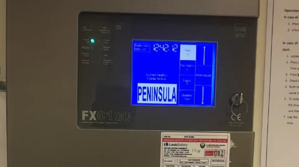 Fire Alarm Panel Rectification (In Progress)