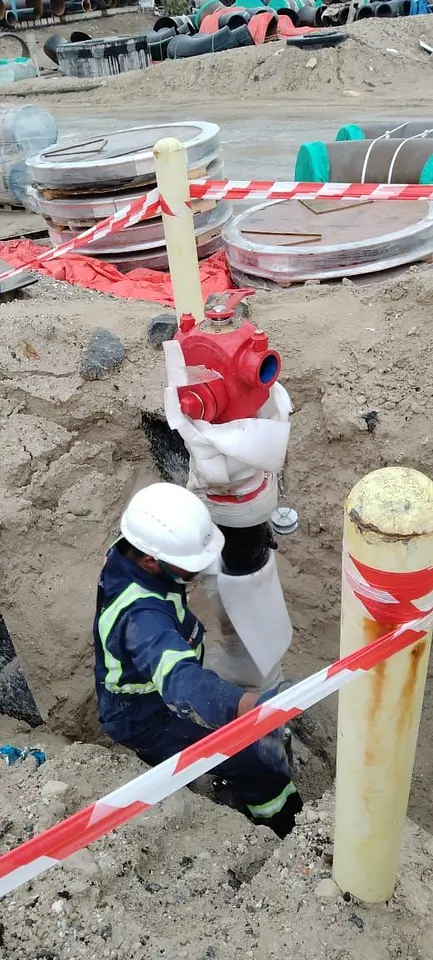New Fire Hydrant Installation (In Progress)