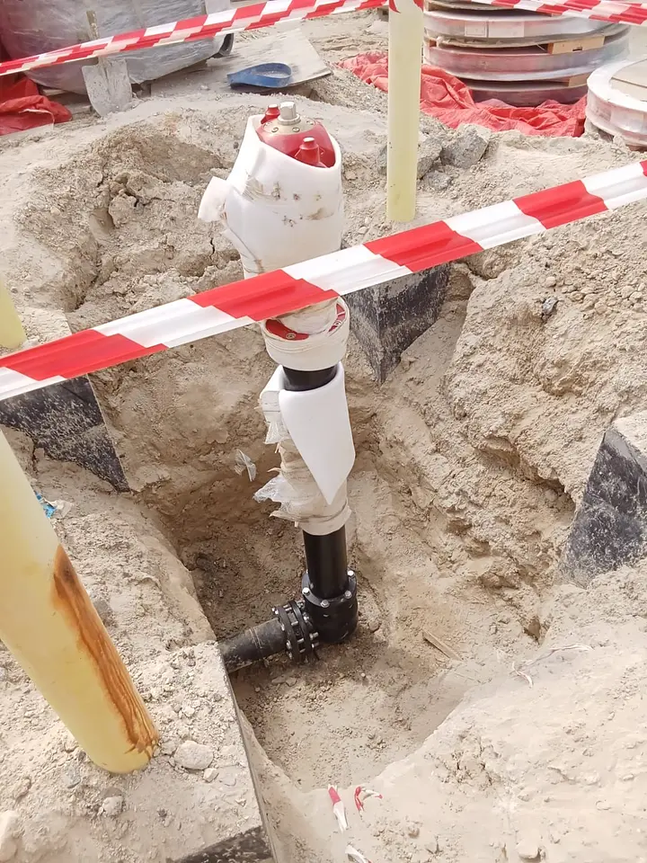 New Fire Hydrant Installation (In Progress), photo 2