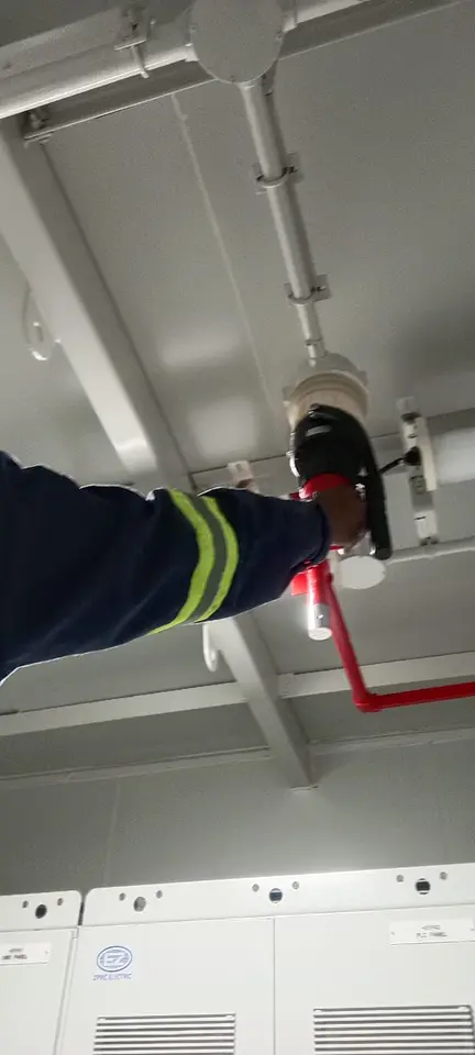 FM-200 Fire Suppression System Functional Testing, photo 2