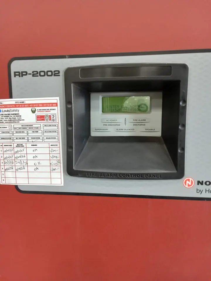 FM-200 Fire Suppression System Functional Testing