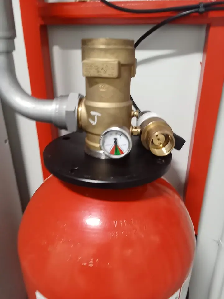 FM-200 Fire Suppression System Functional Testing, photo 8
