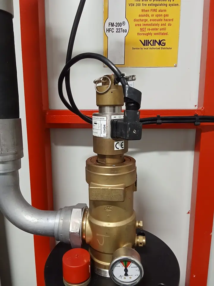FM-200 Fire Suppression System Functional Testing, photo 7
