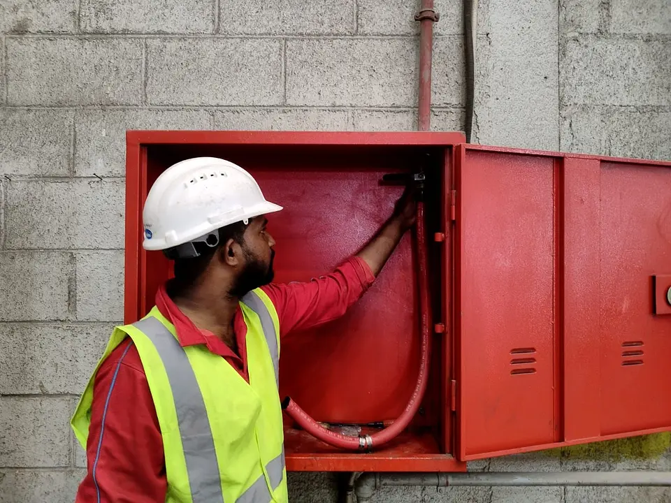 Fire Hose Reel Installation (In Progress), photo 4