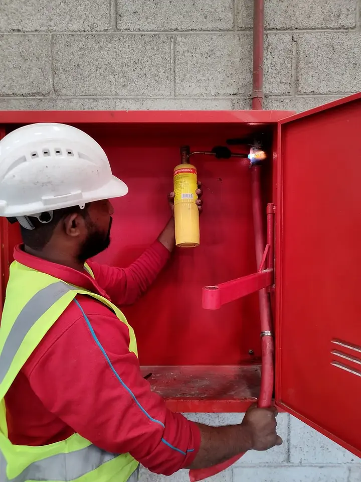 Fire Hose Reel Installation (In Progress), photo 5