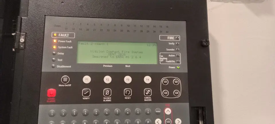 Fire Alarm Control Panel & Smoke Detector Replacement