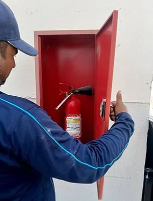 Fire Extinguisher Cabinet Inspection & Maintenance